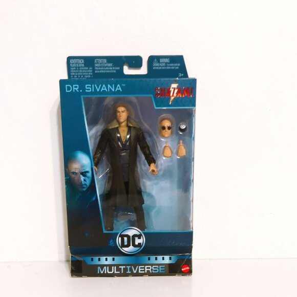 Mattel DC Multiverse Shazam! Dr Sivana 6" Action Figure 2018 - Picture 1 of 6